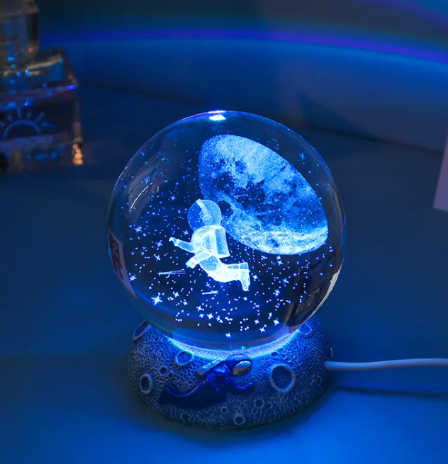 LED Kristallen Bol