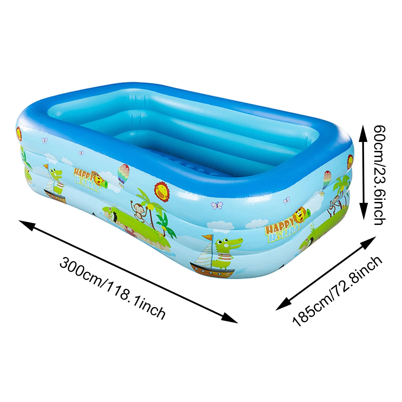 Maak van elke dag een zwemdag 🏊‍♀️

De zomer is te kort om binnen te zitten. Met dit Family Interactive Ocean Zwembad haal je het strand gewoon naar je eigen tuin.