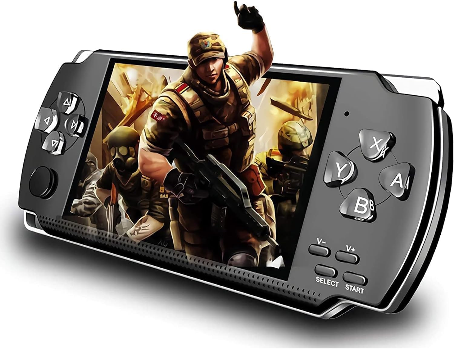 Draagbare Retro Spelconsole | 1200 Spellen | 4,3" HD-scherm | Cadeau voor Kinderen & Volwassenen