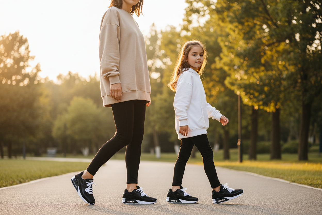 Dames sneakers met air – casual platte schoenen,