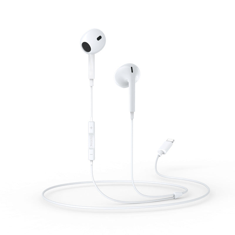 Originele Bedrade Oordopjes voor iPhone 13/14 - Lightning Connector - Wit