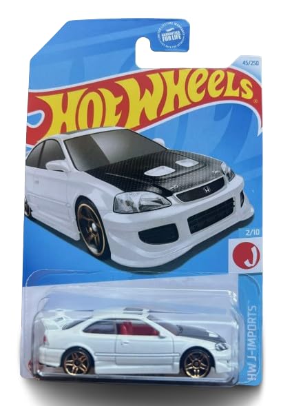 Hot Wheels 2024 - Honda Civic Si - J-Imports Series 2/10 [White]