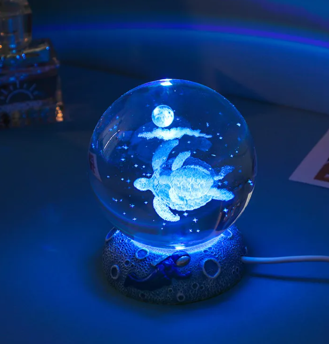 LED Kristallen Bol