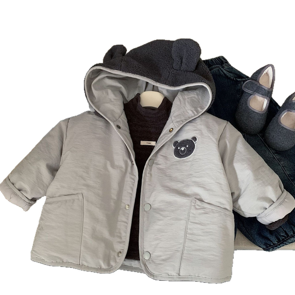 Boys' winter thick warm coat for children