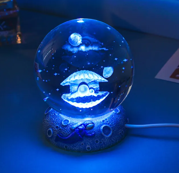LED Kristallen Bol
