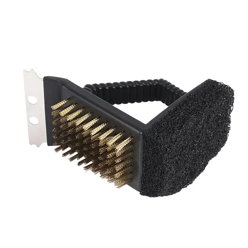 3-in-1 Edelstahl Grillreinigungsbürste