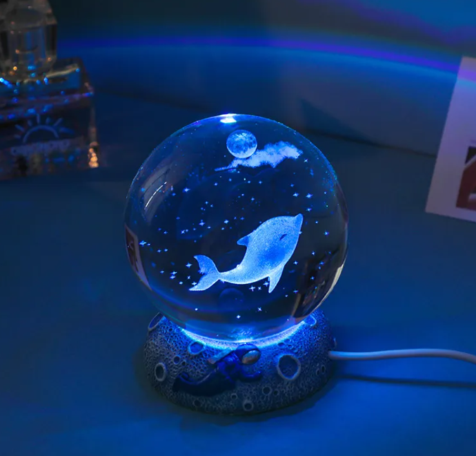 LED Kristallen Bol