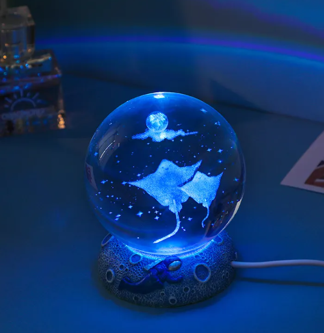 LED Kristallen Bol