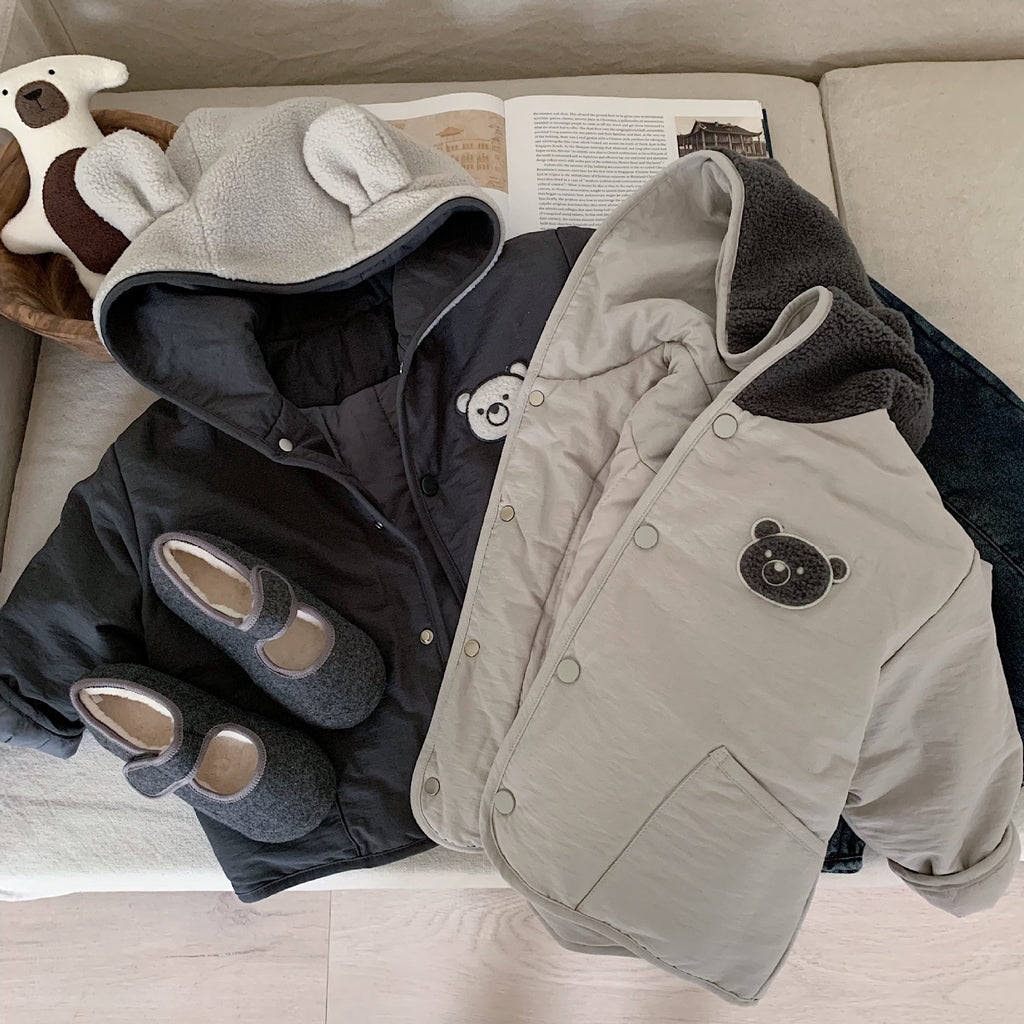Boys' winter thick warm coat for children