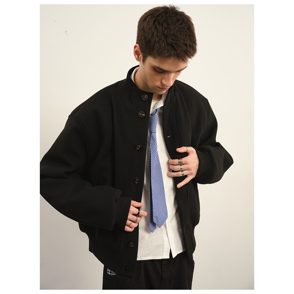 Winterjas Heren – Vintage Wollen Jas