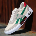 Heren Casual Canvas Schoenen – Ademend met Vetersluiting