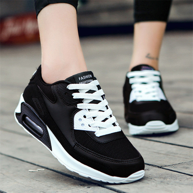 Heren Hardloopschoenen – Lichtgewicht Mesh Sneakers met Antislip Zool