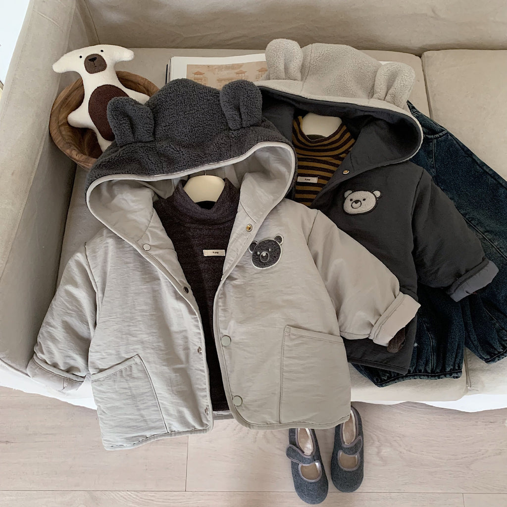 Boys' winter thick warm coat for children