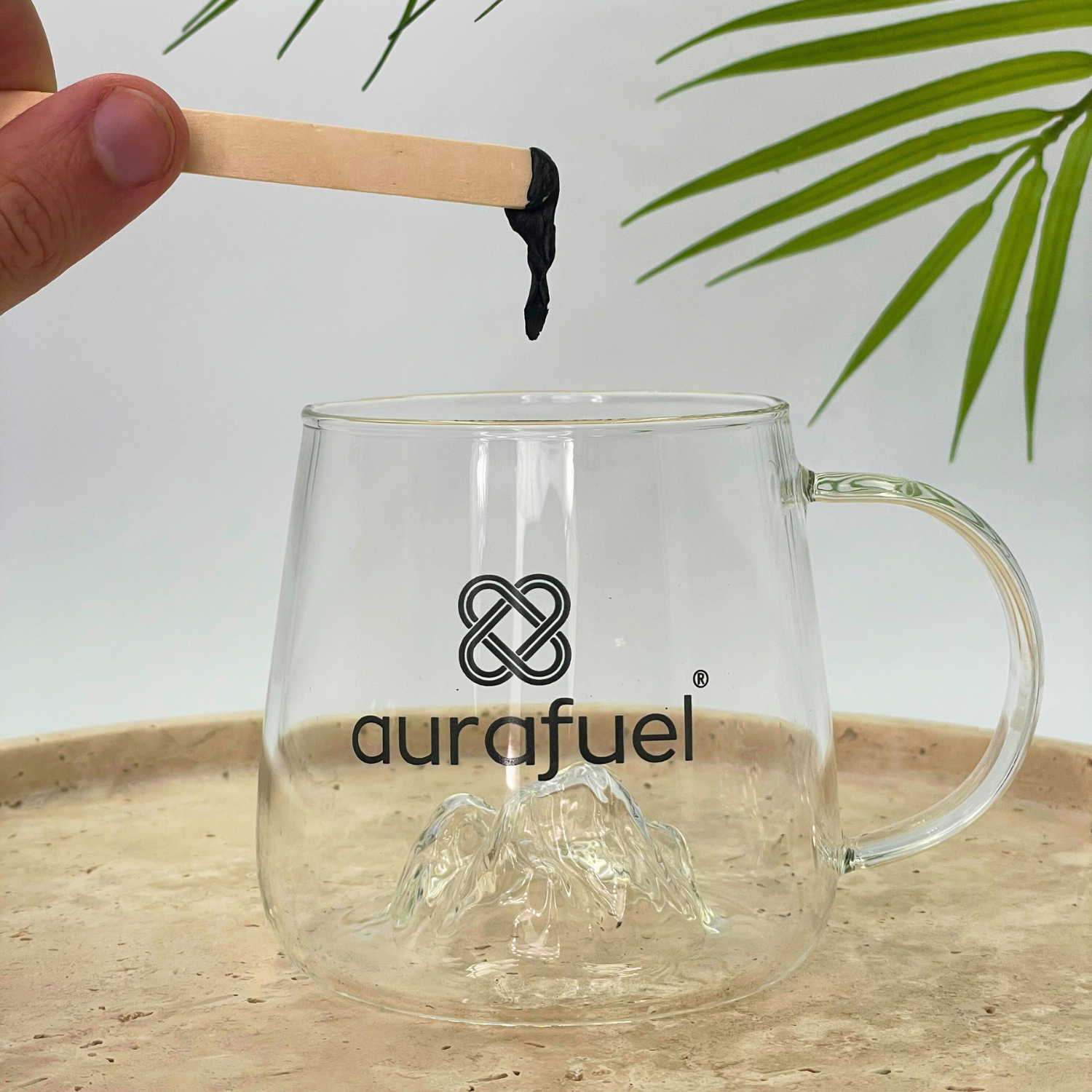 Mountain Drinking Glass – 350 ml | Uniek Bergvormig Glas