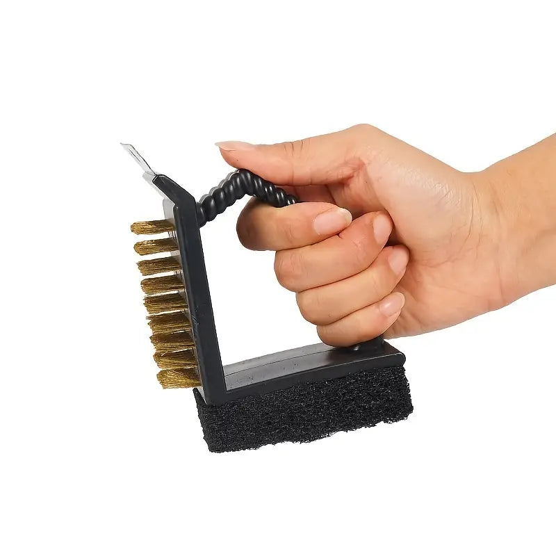 3-in-1 Edelstahl Grillreinigungsbürste