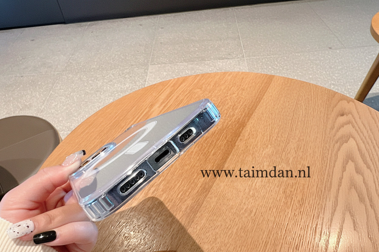 ✅ Geschikt voor iPhone 13, iPhone 14 & iPhone 15
✅ Transparant Acryl + TPU = kras & valbescherming


🎁 BESPAAR MET EEN BUNDEL:
2+2 Deal: €1,50 3+3 Deal €2,67 beste waarde!   Korting wordt automatisch toegepast.