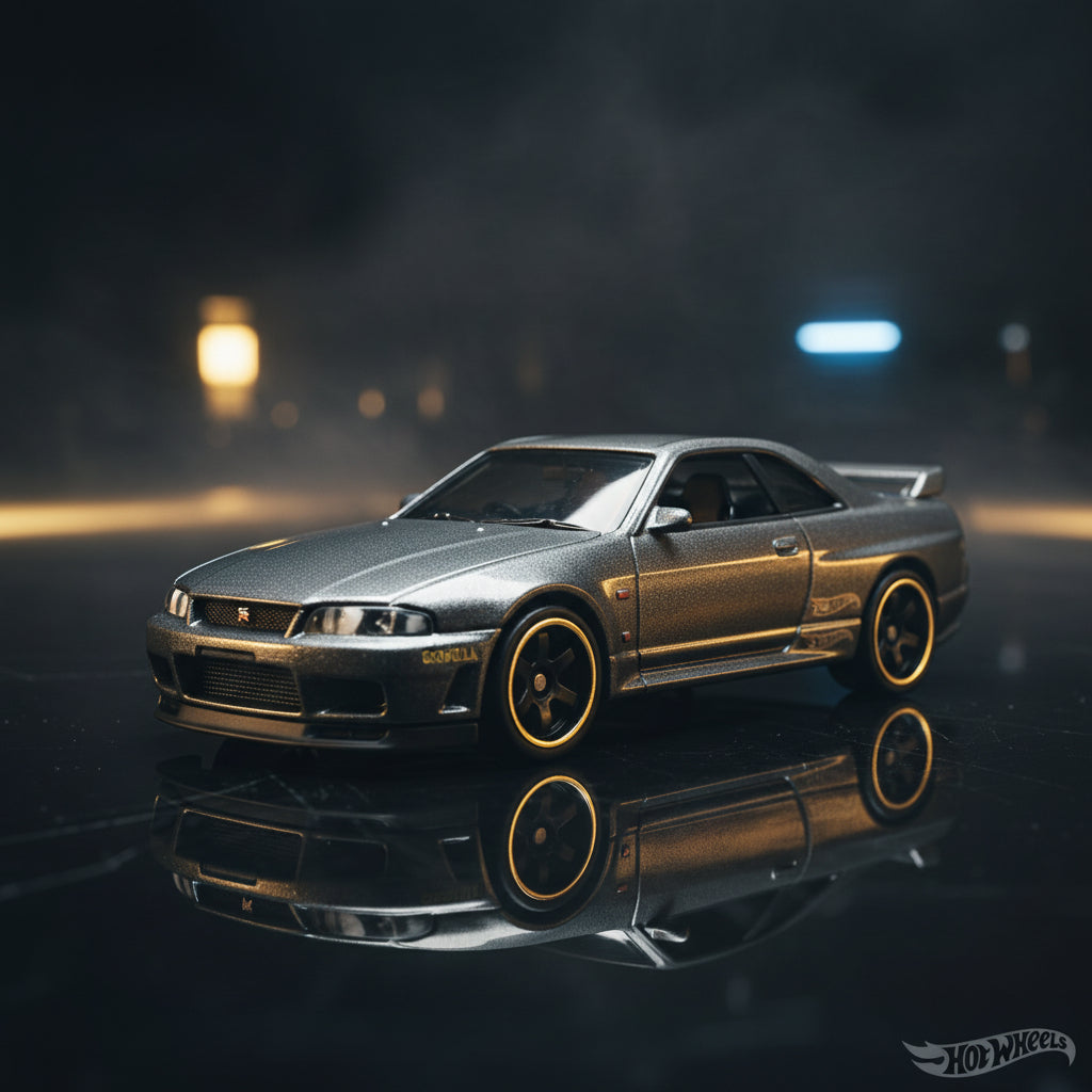 Hot Wheels Nissan Skyline GT-R (BNCR33) Grijs HW J-Imports 5/10