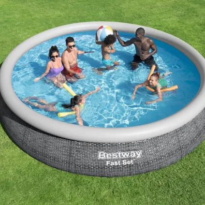 Bestway fastset zwembad 366x76cm met filterpomp